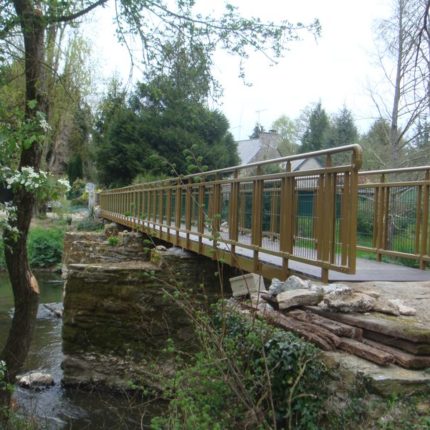 Vue d'ensemble de la passerelle